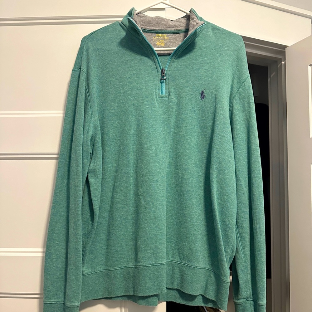 Men’s long sleeve Polo Ralph Lauren half zip pullover